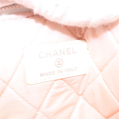 Chanel Coco Cuba, White, Canvas, clutch