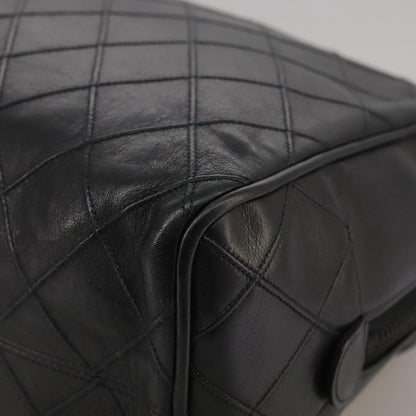 Chanel Camera, Black, Leather, shoulder