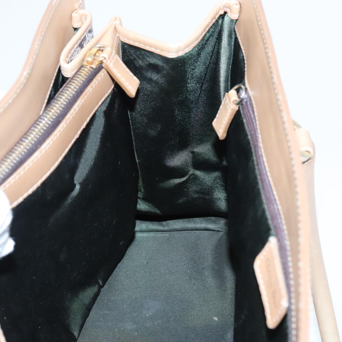 Dior Trotter, Brown, Canvas, handbag