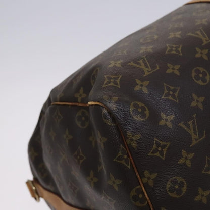Louis Vuitton Keepall Bandoulière 60, Brown, Canvas, travel