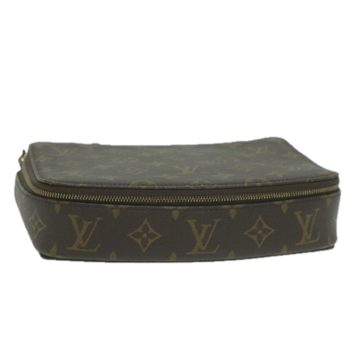 Louis Vuitton Monte Carlo, Brown, Canvas, clutch