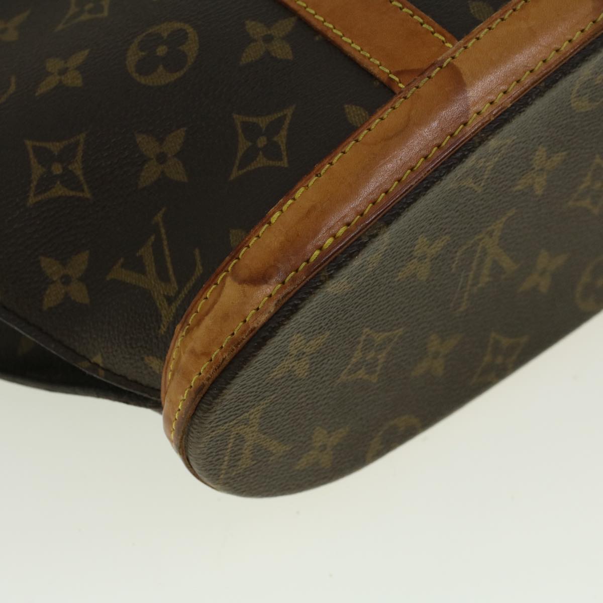 Louis Vuitton Babylone, Brown, Canvas, tote