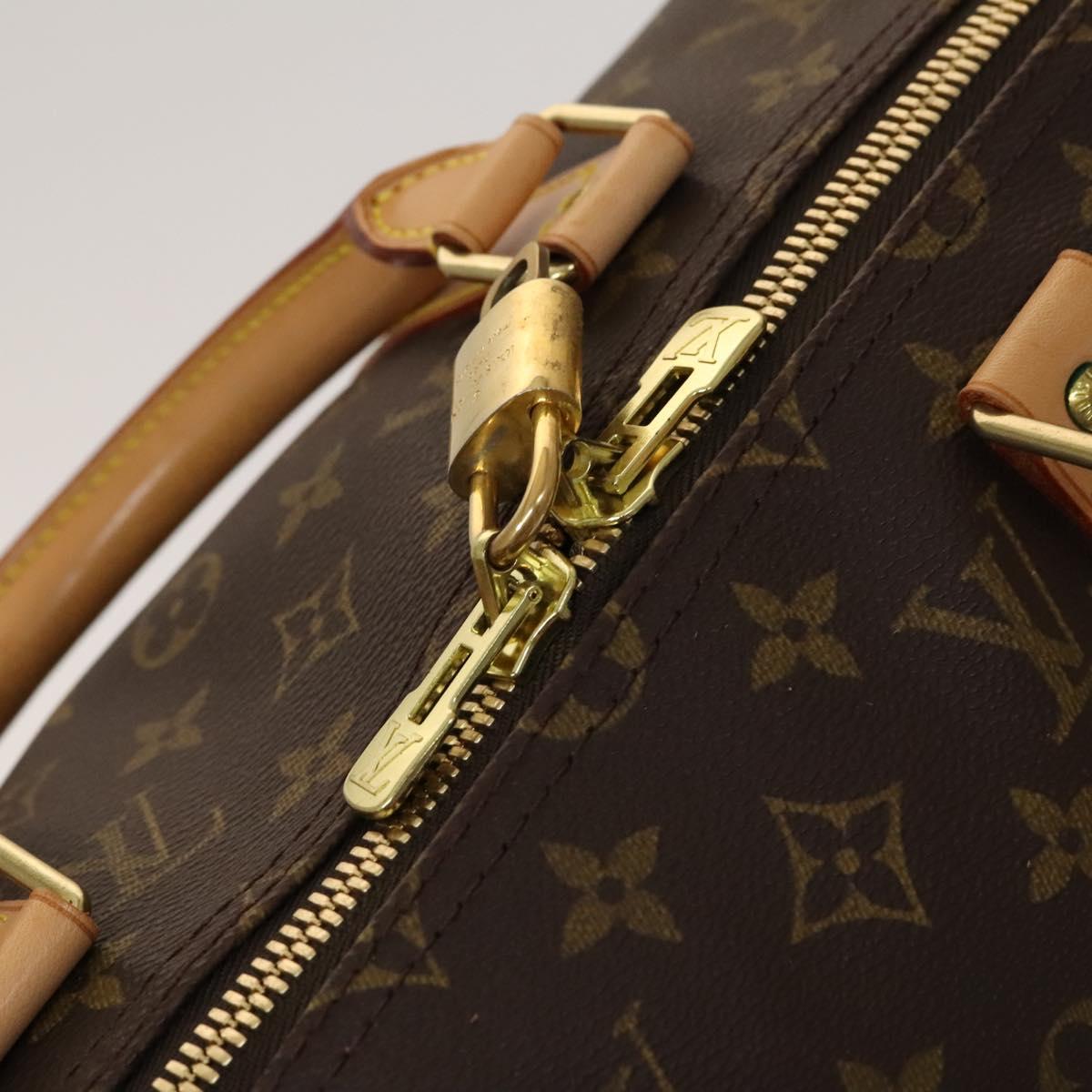Louis Vuitton Keepall 50, Brown, Canvas, travel