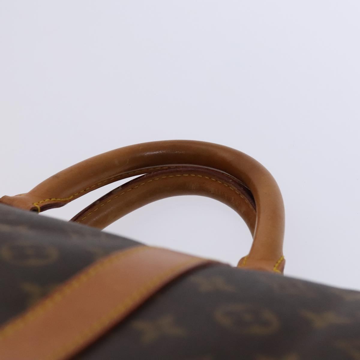Louis Vuitton Keepall 60, Brown, Canvas, travel