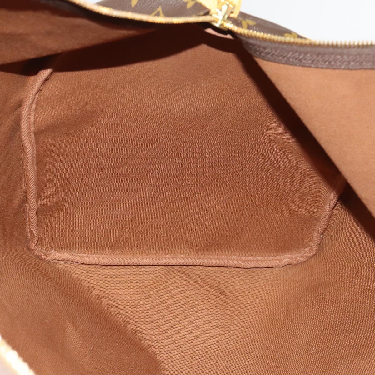 Louis Vuitton Keepall 60, Brown, Canvas, travel