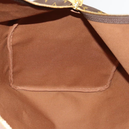 Louis Vuitton Keepall 60, Brown, Canvas, travel