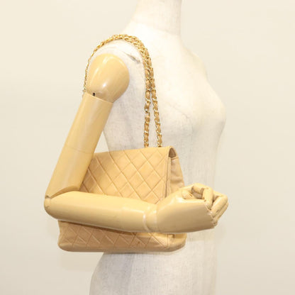 Chanel Matelassé, Brown, Leather, shoulder