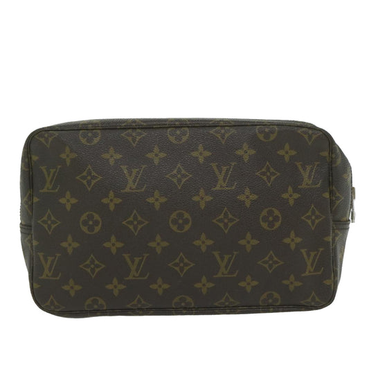 Louis Vuitton Trousse de Toilette, Brown, Canvas, clutch