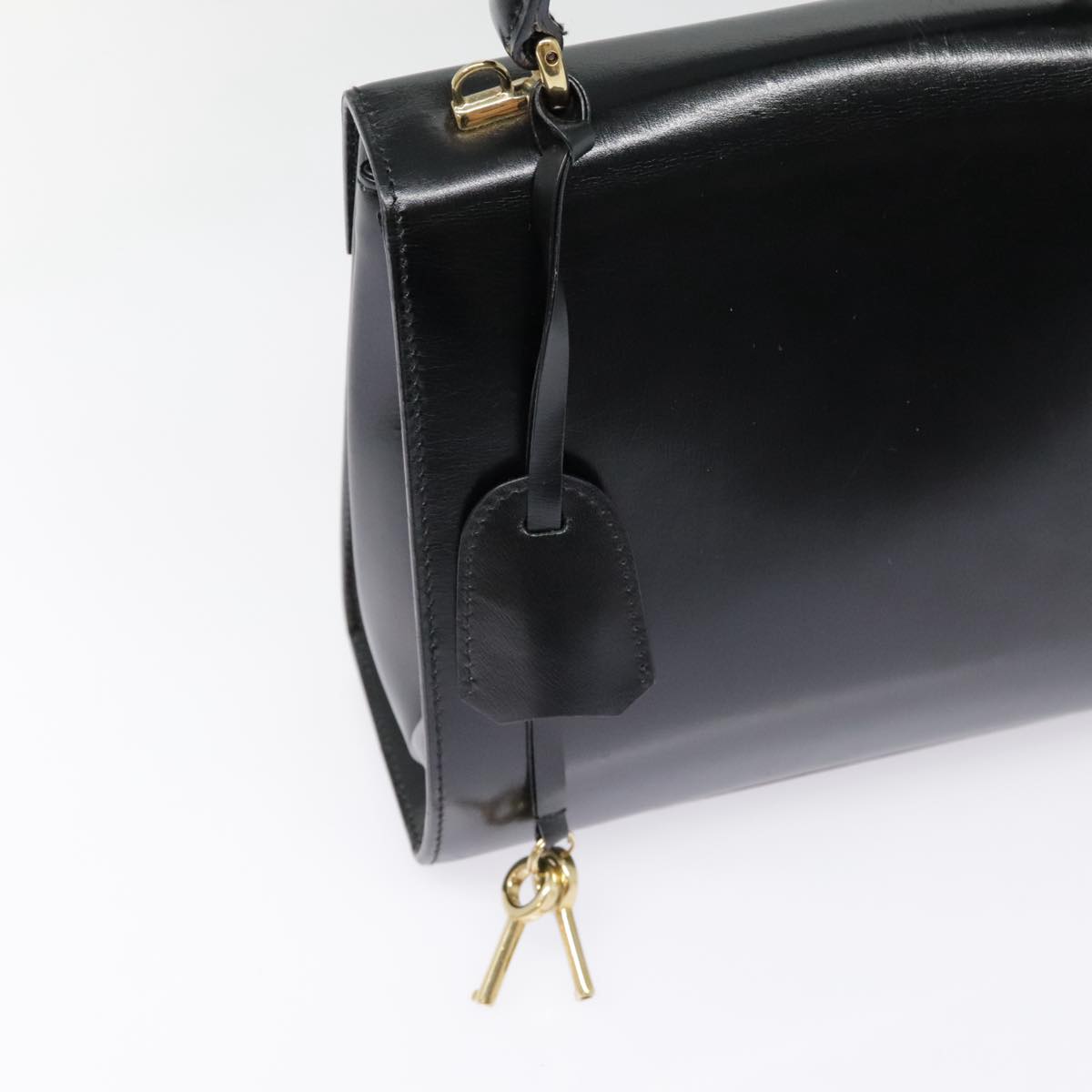 Gucci Lady Lock, Black, Leather, handbag