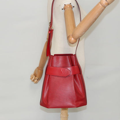 Louis Vuitton Sac d'épaule, Red, Leather, shoulder