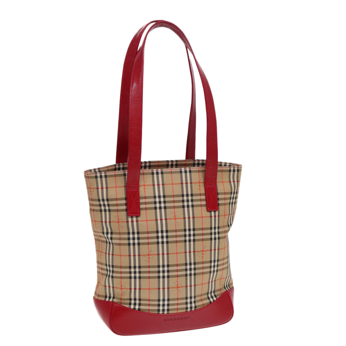 Burberry Nova Check, Beige, Canvas, tote