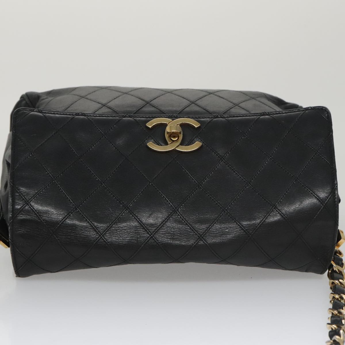 Chanel Flap bag, Black, Leather, shoulder