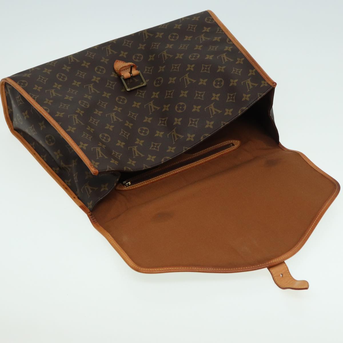 Louis Vuitton Beverly, Brown, Canvas, handbag