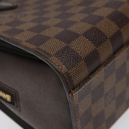 Louis Vuitton Triana, Brown, Canvas, handbag