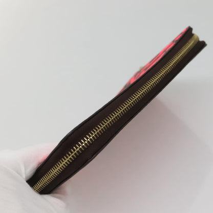 Louis Vuitton Zippy wallet, Pink, Canvas, wallet