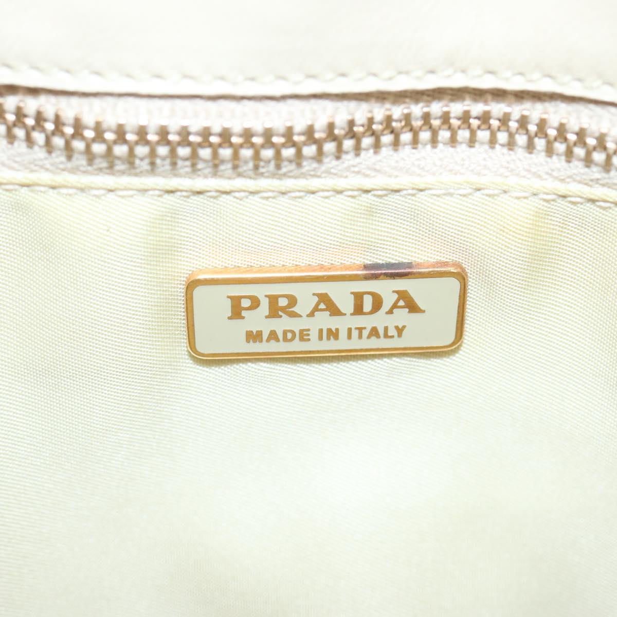 Prada Tessuto pietre Crossbody Crystal, BEIGE, NYLON, Shoulder bag