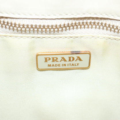 Prada Tessuto pietre Crossbody Crystal, BEIGE, NYLON, Shoulder bag