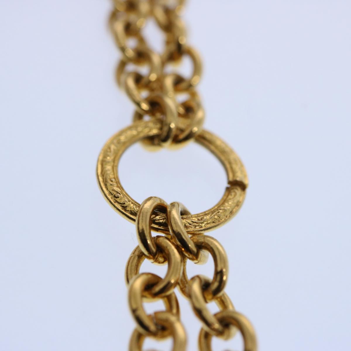 Chanel Matelassé, Gold, Metal, necklace