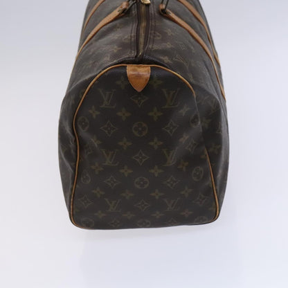 Louis Vuitton Keepall 45, Brown, Canvas, travel