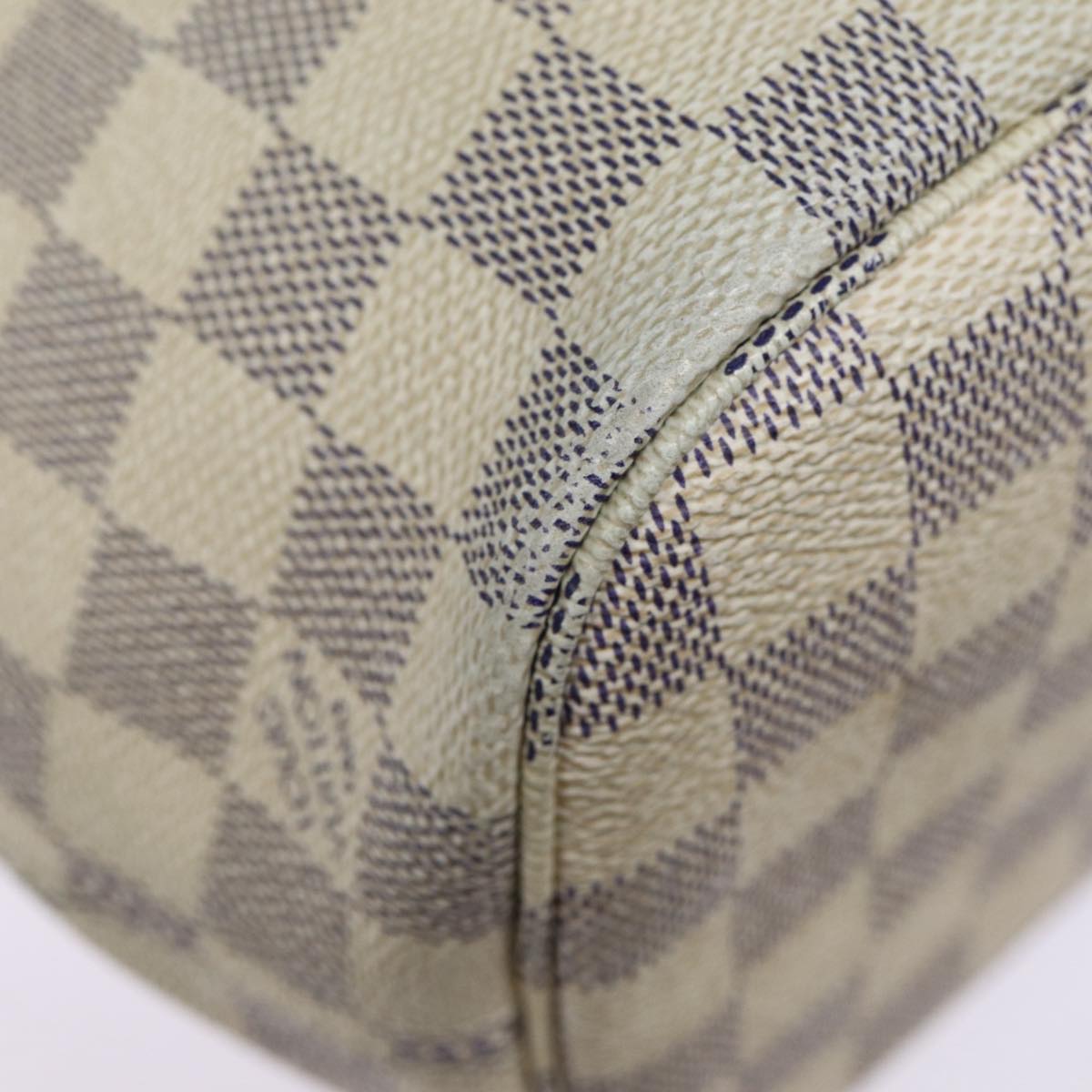 Louis Vuitton Neverfull PM, Beige, Canvas, tote