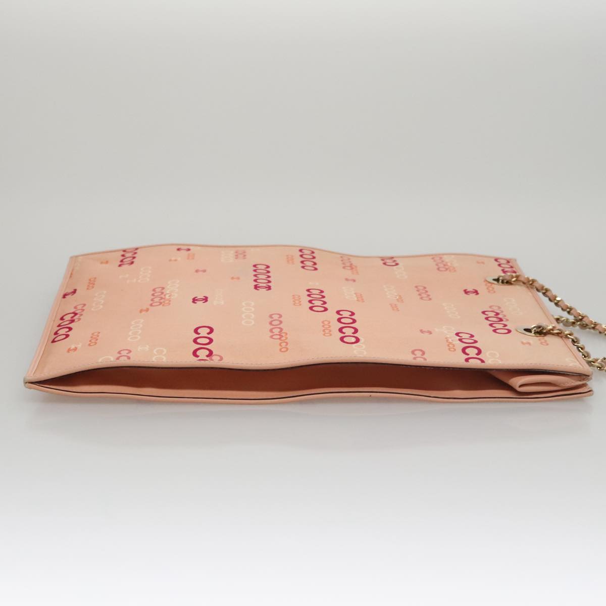 Chanel Coco Mark, Pink, Canvas, tote
