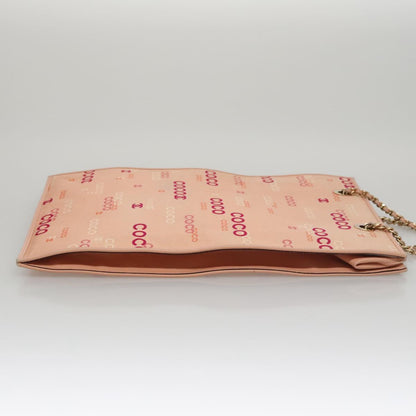 Chanel Coco Mark, Pink, Canvas, tote