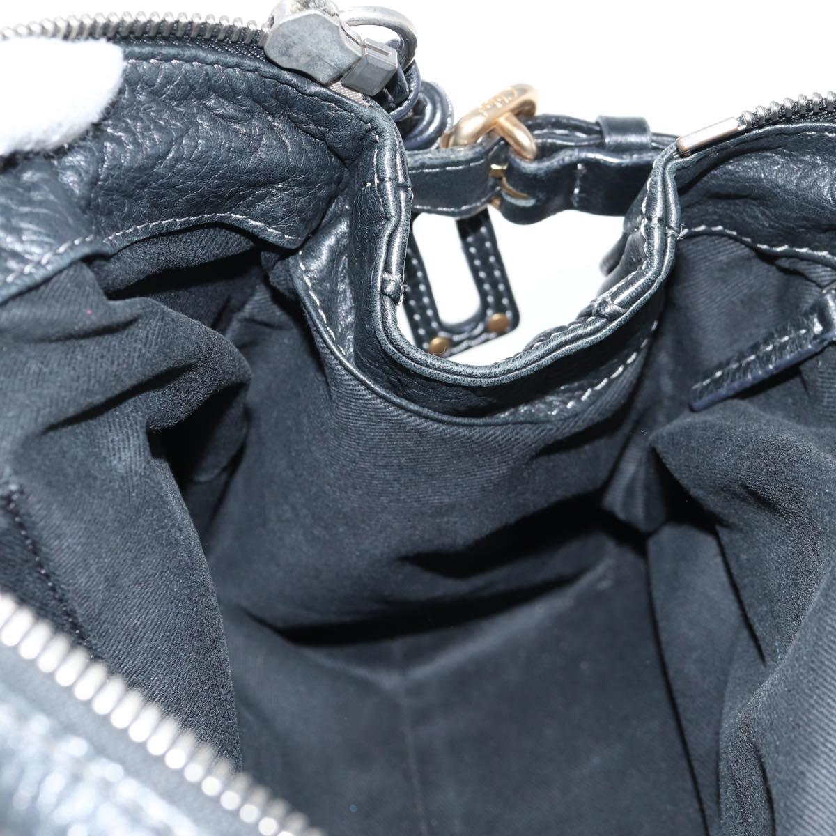 Chloé Paddington, Black, Leather, handbag