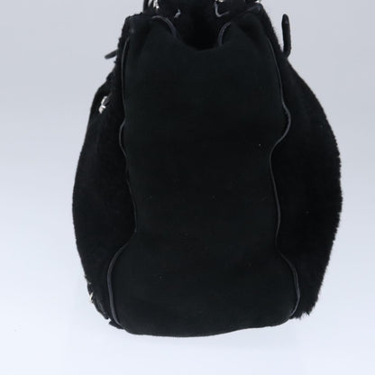 Balenciaga City, Black, Suede, handbag
