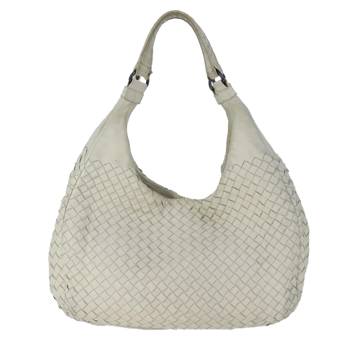 Bottega Veneta Campana, White, Leather, shoulder