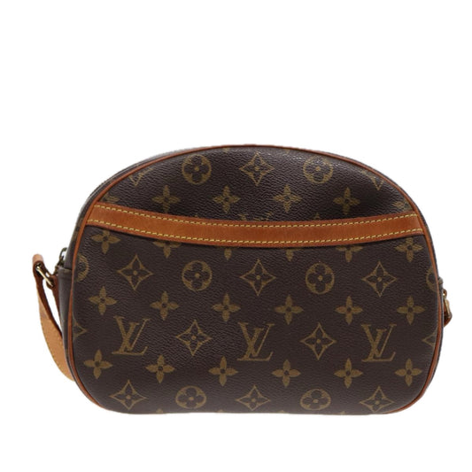 Louis Vuitton Besace, Brown, Canvas, shoulder