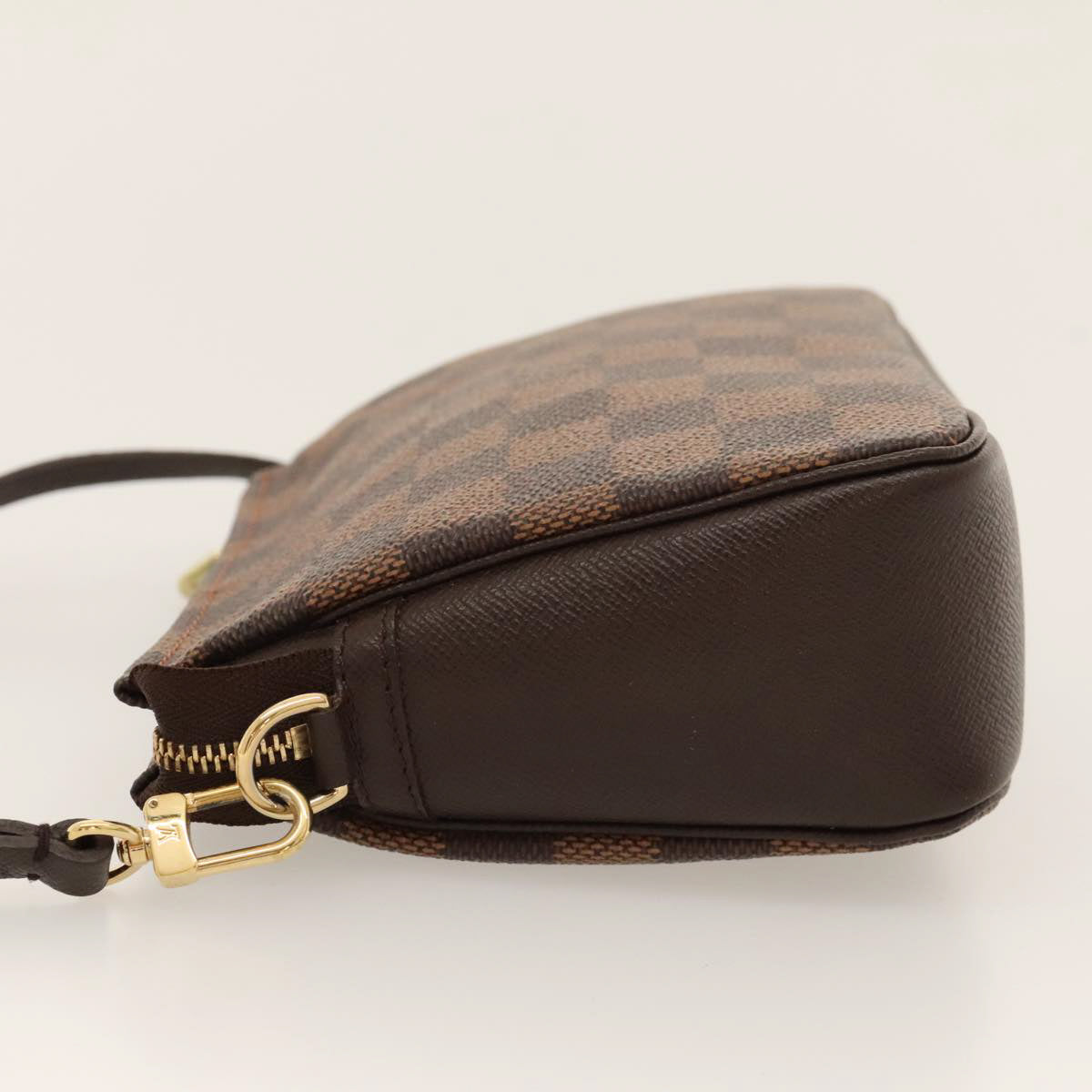 Louis Vuitton Truth, Brown, Canvas, clutch