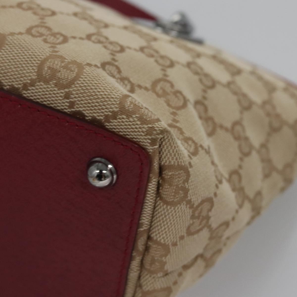 Gucci GG canvas, Beige, Canvas, handbag