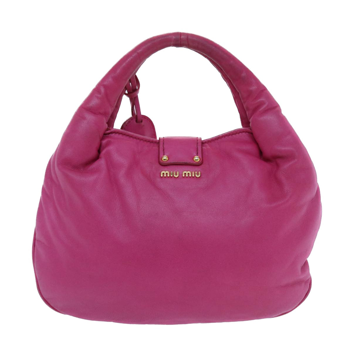 Miu Miu, Pink, Leather, handbag