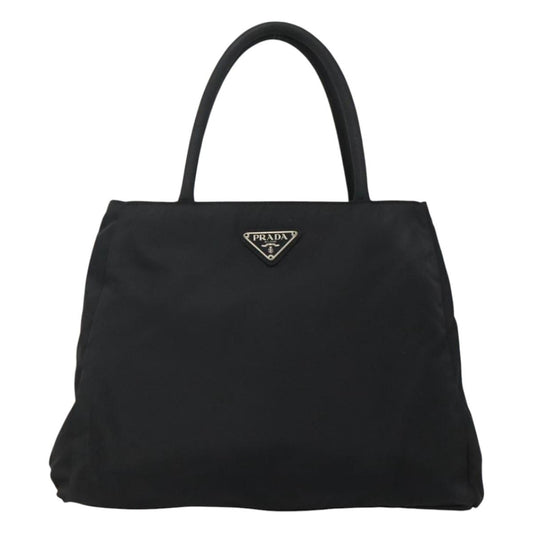 Prada Open Tote Re-Nylon, BLACK, SYNTHETIC, Tote bag