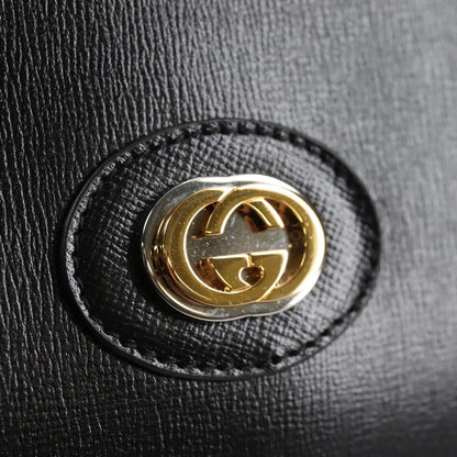 Gucci Marina, Black, Leather, shoulder