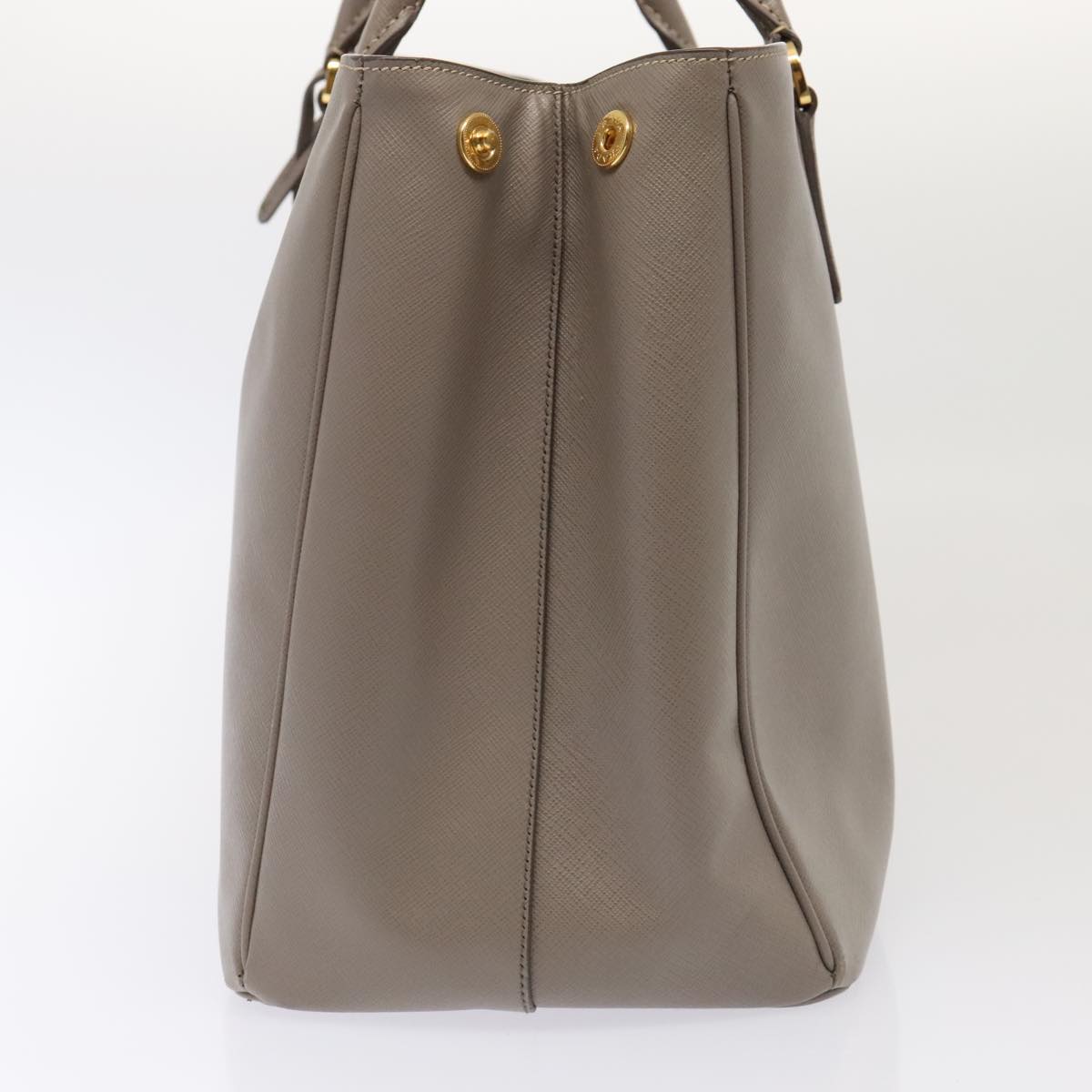 Prada Saffiano, Beige, Leather, handbag