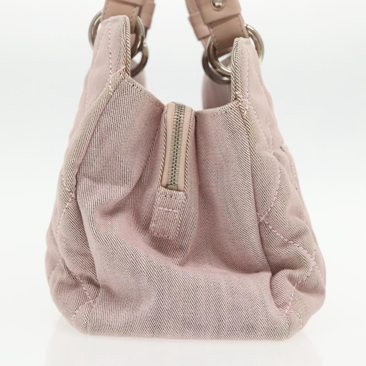 Chanel, Pink, Canvas, handbag