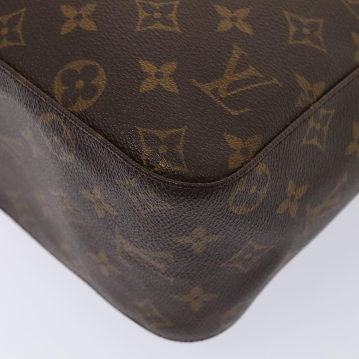 Louis Vuitton Looping GM, Brown, Canvas, shoulder