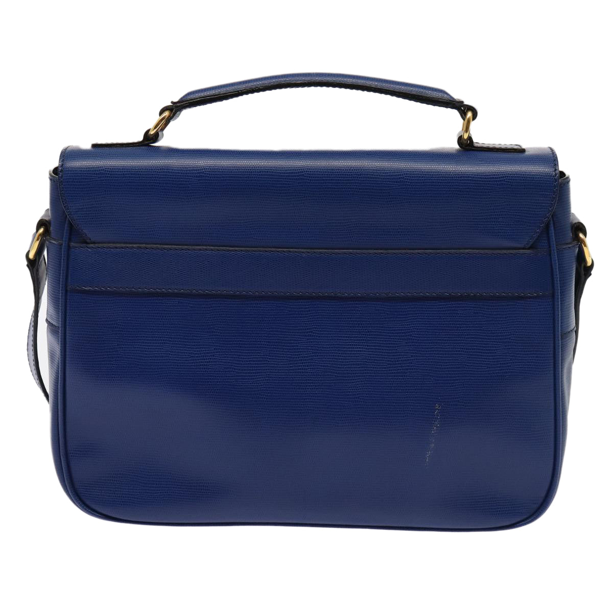 Céline, Blue, Leather, shoulder