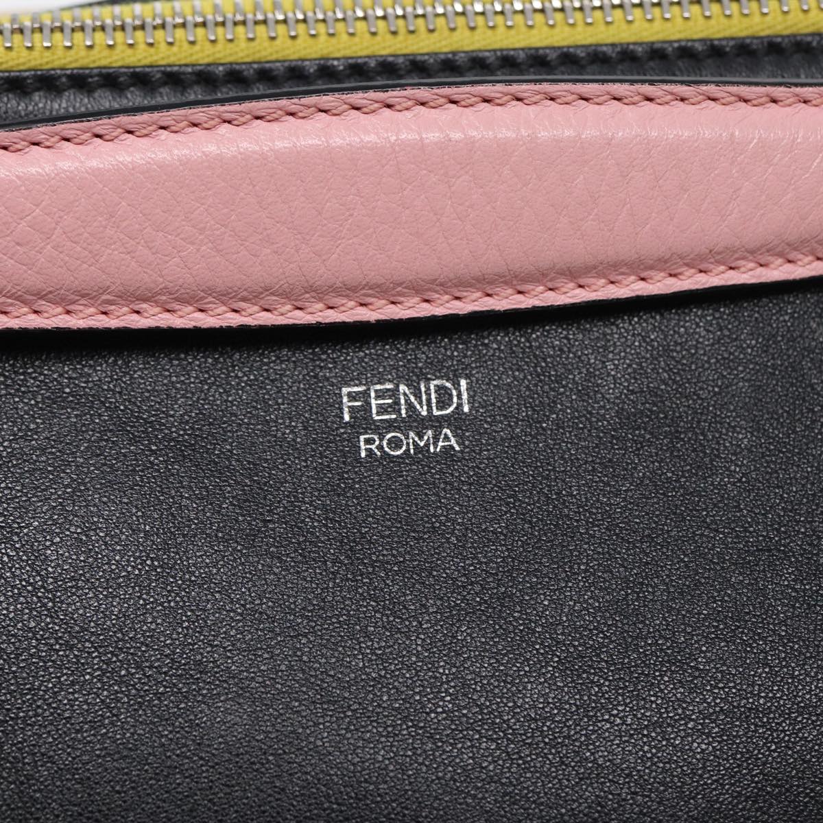 Fendi By The Way, Black, Leather, handbag