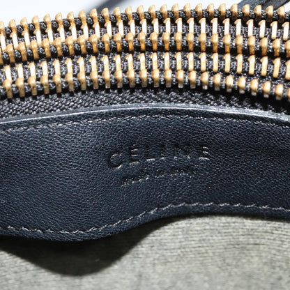 Céline Trio, Black, Leather, shoulder