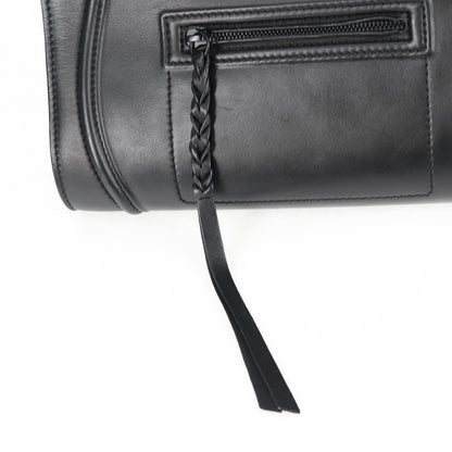 Céline Luggage Phantom, Black, Leather, tote