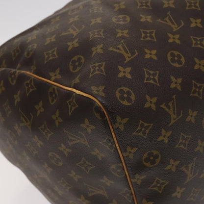 Louis Vuitton Keepall 60, Brown, Canvas, travel