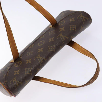 Louis Vuitton Sonatine, Brown, Canvas, handbag