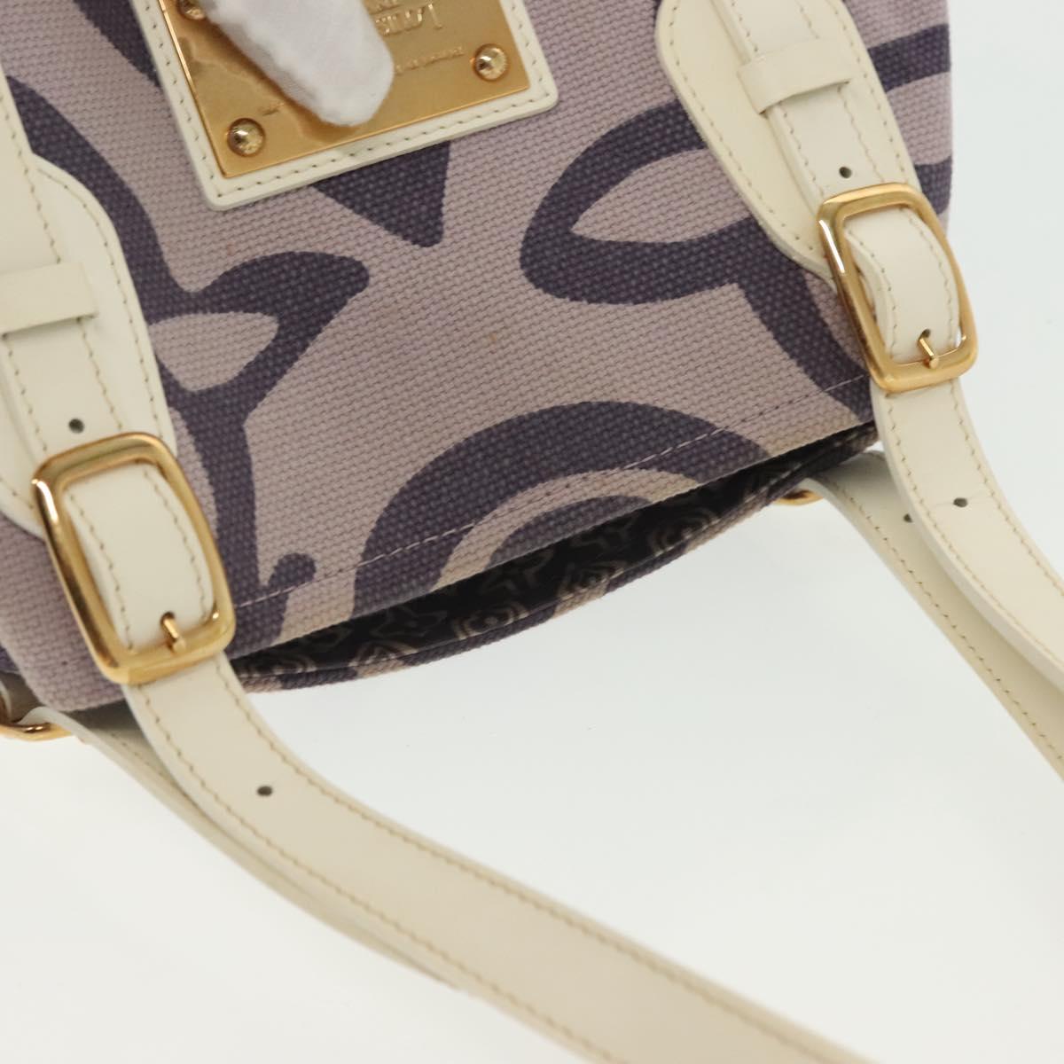 Louis Vuitton Tahitienne, Purple, Canvas, shoulder