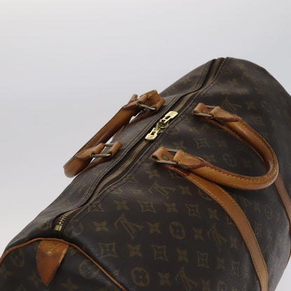 Louis Vuitton Keepall 50, Brown, Canvas, travel