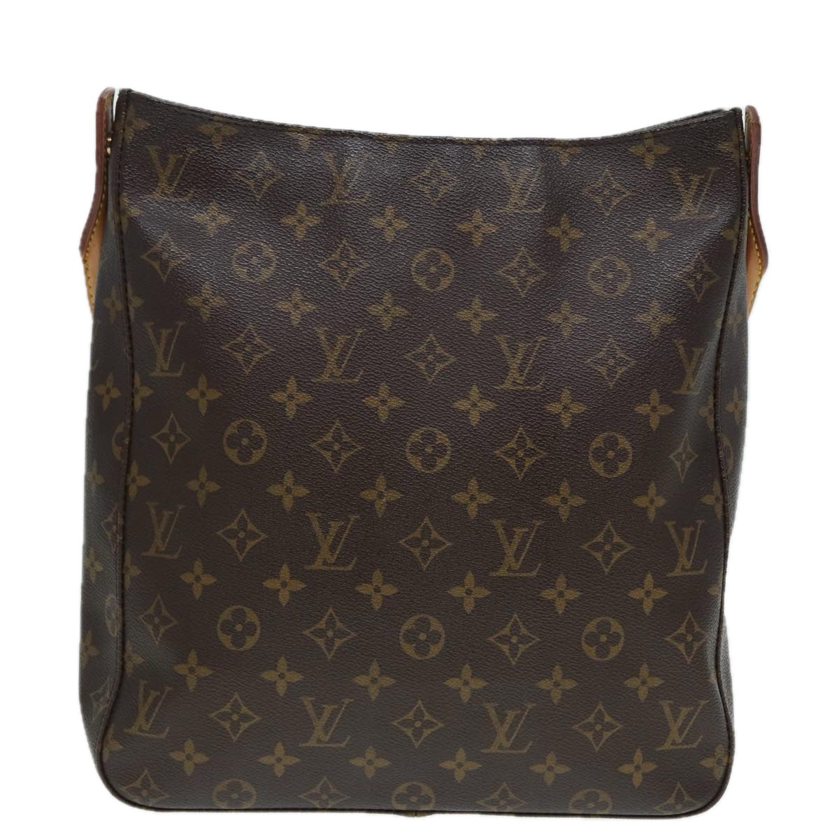 Louis Vuitton Looping GM, Blue, Canvas, shoulder