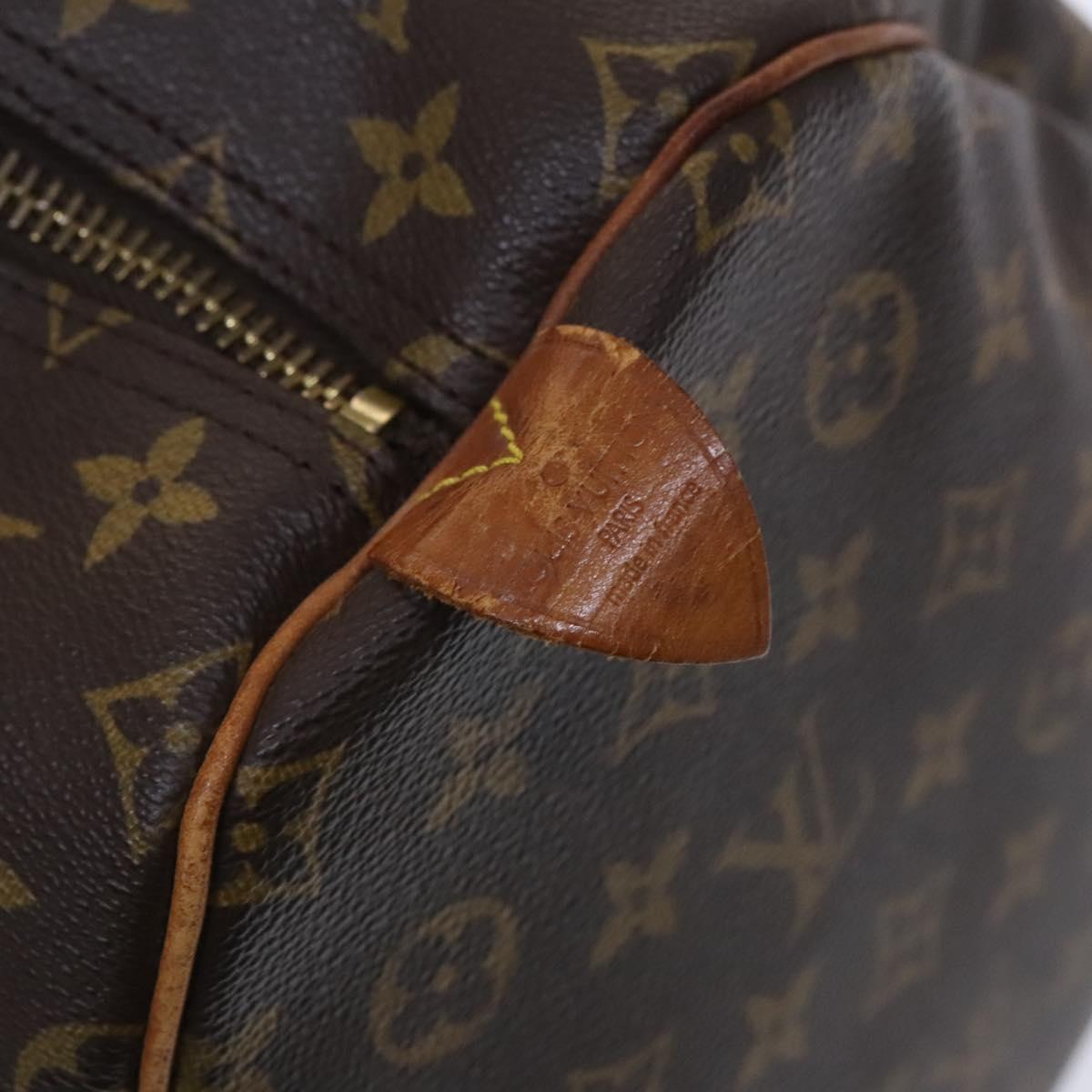 Louis Vuitton Keepall 55, Brown, Canvas, travel