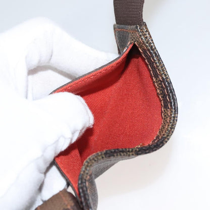 Louis Vuitton Geronimos, Brown, Canvas, clutch