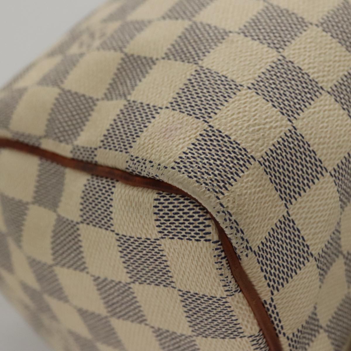Louis Vuitton Speedy 25, White, Canvas, handbag